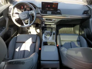 2023 Audi Q5 Sportback S line Premium Plus with VIN WA15AAFY6P2089295, listed as a Copart auction lot 55124535 with 16,884 mi miles and Salvage title. Bid and sale history available at DreamBid. Image 8.