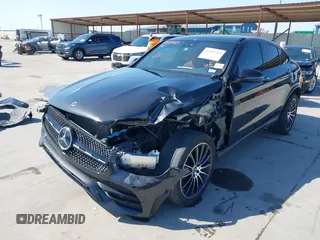2022 Mercedes-Benz GLC with VIN W1N0J8EB8NG065353, listed as a IAAI auction lot 42033265 with 25,846 mi miles. Bid and sale history available at carsss.com. Image 2.