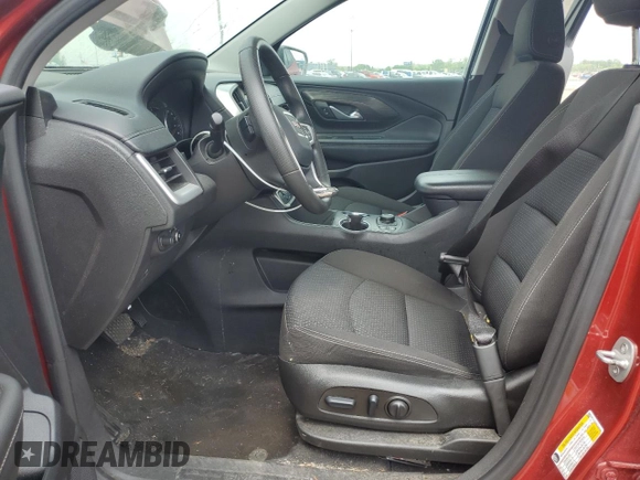 2022 GMC Terrain SLE with VIN 3GKALTEV9NL191854, listed as a Copart auction lot 59716025 with 58,715 mi miles and Non repairable. Bid and sale history available at DreamBid. Image 7.