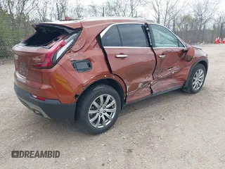 2019 Cadillac XT4 AWD Premium Luxury with VIN 1GYFZDR45KF183306, listed as a IAAI auction lot 42136598 with 44,657 mi miles and . Bid and sale history available at carsss.com. Image 4.