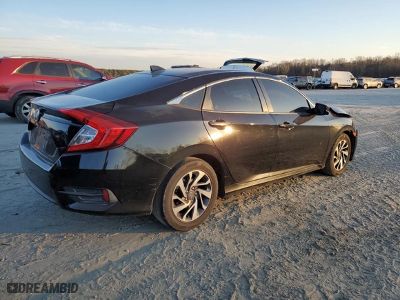 2017 Honda Civic Sedan EX with VIN 2HGFC2F70HH546467, listed as a Copart auction lot 47073625 with 163,530 mi miles and Salvage Title. Bid and sale history available at carsss.com. Image 3.