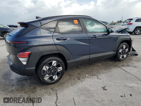 2024 Hyundai Kona SEL with VIN KM8HC3AB6RU106384, listed as a Copart auction lot 69511514 with 2,651 mi miles and Salvage Title. Bid and sale history available at DreamBid. Image 3.