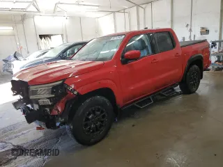 2022 Nissan Frontier SV with VIN 1N6ED1EK4NN664464, listed as a Copart auction lot 48712505 with 86,819 mi miles and Salvage title. Bid and sale history available at DreamBid. Image 1.