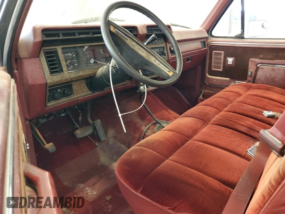1986 Ford F-150 with VIN 1FTEF14NXGPB18719, listed as a Copart auction lot 56383625 with 16,249 mi miles and Salvage title. Bid and sale history available at DreamBid. Image 8.