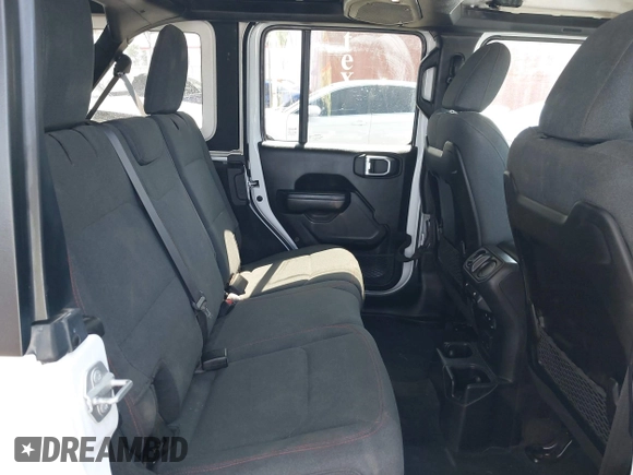 2024 Jeep Wrangler Rubicon with VIN 1C4PJXFG1RW300794, listed as a IAAI auction lot 42784578 with 22,652 mi miles and . Bid and sale history available at DreamBid. Image 8.