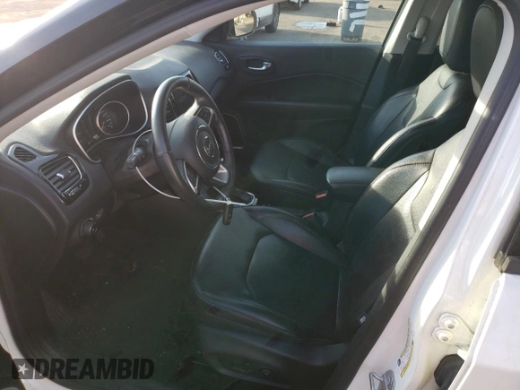 2018 Jeep Compass Limited with VIN 3C4NJDCB1JT349101, listed as a Copart auction lot 48759155 with 59,431 mi miles and Salvage Title. Bid and sale history available at carsss.com. Image 7.