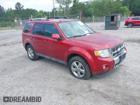 2012 Ford Escape Limited with VIN 1FMCU9EG2CKB39966, listed as a IAAI auction lot 42232793 with 55,412 mi miles and . Bid and sale history available at DreamBid. Image 1.
