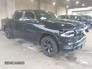 2020 Ram 1500 Limited with VIN 1C6SRFHT2LN147306, listed as a IAAI auction lot 42310509 with 74,087 mi miles and . Bid and sale history available at DreamBid. Image 1.