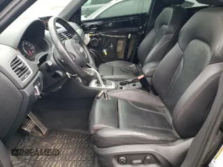 2015 Audi Q3 2.0T Prestige with VIN WA1GFCFS7FR003855, listed as a Copart auction lot 83591274 with 99,873 mi miles and Salvage Title. Bid and sale history available at carsss.com. Image 7.