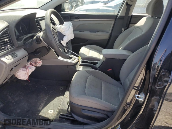 2018 Hyundai Elantra SEL with VIN 5NPD84LF9JH227287, listed as a Copart auction lot 52342855 with 81,687 mi miles and Salvage Title. Bid and sale history available at DreamBid. Image 7.