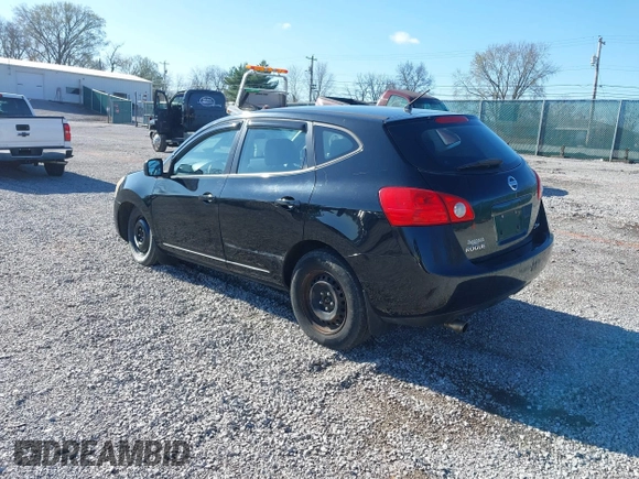 2009 Nissan Rogue S with VIN JN8AS58V09W439399, listed as a IAAI auction lot 41805423 with 217,487 mi miles. Bid and sale history available at carsss.com. Image 3.