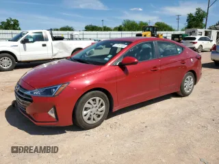 2020 Hyundai Elantra SE z VIN KMHD74LF8LU904515, wystawiony jako Copart lot #55182495 z przebiegiem 39 829 mil mil oraz Szkoda całkowita • Salvage title. Historia ofert i sprzedaży dostępna na DreamBid. Obrazek 1.