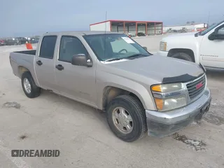 2004 GMC Canyon 1SB SLE Z85 with VIN 1GTCS136X48119601, listed as a IAAI auction lot 41549170 with 157,875 mi miles. Bid and sale history available at carsss.com. Image 1.
