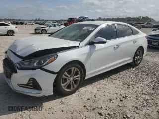 2018 Hyundai Sonata SEL z VIN 5NPE34AFXJH655035, wystawiony jako Copart lot #53696415 z przebiegiem 74 688 mil mil oraz Czysty tytuł • Clean title. Historia ofert i sprzedaży dostępna na DreamBid. Obrazek 1.