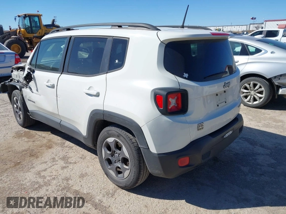 2016 Jeep Renegade Sport with VIN ZACCJAAT4GPD82806, listed as a IAAI auction lot 41635460 with 137,899 mi miles and . Bid and sale history available at DreamBid. Image 3.