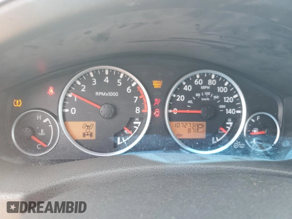 2008 Nissan Pathfinder S z VIN 5N1AR18BX8C660266, wystawiony jako Copart lot #59565155 z przebiegiem 107 273 mil mil oraz Czysty tytuł • Clean title. Historia ofert i sprzedaży dostępna na DreamBid. Obrazek 9.