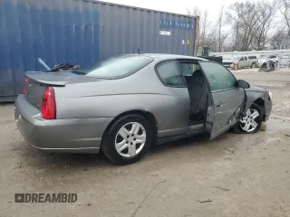2007 Chevrolet Monte Carlo LS with VIN 2G1WJ15K279419225, listed as a Copart auction lot 81676264 with 91,599 mi miles and Non Repairable. Bid and sale history available at carsss.com. Image 3.
