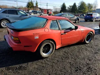 1984 Porsche 944 с VIN WP0AA0946EN459969, выставлен на аукционе Copart как лот 85252584 с пробегом Не указан миль и Списание • Salvage title. История ставок и продаж доступна на DreamBid. Изображение 3.