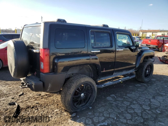 2008 Hummer H3 Luxury z VIN 5GTEN43E588196545, wystawiony jako Copart lot #45477415 z przebiegiem 193 982 mil mil oraz Szkoda całkowita • Salvage title. Historia ofert i sprzedaży dostępna na DreamBid. Obrazek 3.