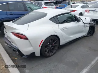 2024 Toyota Supra 3.0 with VIN WZ1DB0G09RW068052, listed as a IAAI auction lot 42164218 with 8,694 mi miles and . Bid and sale history available at DreamBid. Image 4.