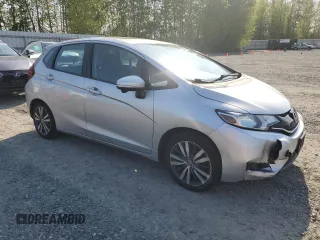 2015 Honda Fit EX-L with VIN 3HGGK5H82FM704093, listed as a Copart auction lot 54449815 with 120,570 mi miles and Salvage Title. Bid and sale history available at carsss.com. Image 4.