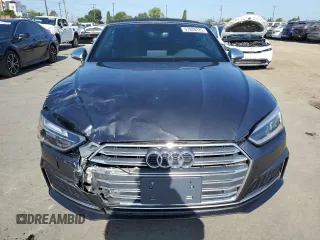 2018 Audi S5 Premium Plus z VIN WAUY4GF57JN005703, wystawiony jako Copart lot #57828125 z przebiegiem 40 459 mil mil oraz Szkody całkowita. Historia ofert i sprzedaży dostępna na DreamBid. Obrazek 5.