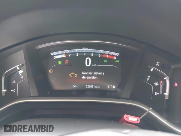 2021 Honda CR-V EX-L with VIN 5J6RW2H82MA009899, listed as a IAAI auction lot 40809372 with 26,051 mi miles and . Bid and sale history available at DreamBid. Image 7.