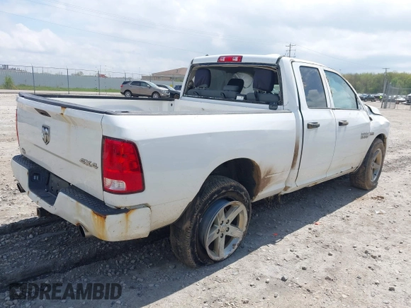 2016 Ram 1500 Express z VIN 1C6RR7FT5GS135696, wystawiony jako IAAI lot #42245486 z przebiegiem 150 056 mil mil oraz . Historia ofert i sprzedaży dostępna na DreamBid. Obrazek 4.