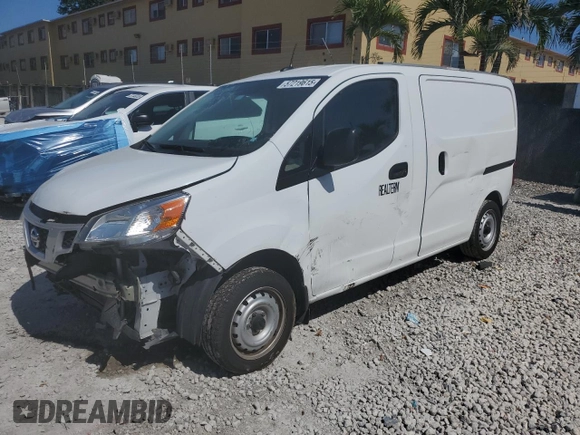 2020 Nissan NV200 SV with VIN 3N6CM0KN6LK697680, listed as a Copart auction lot 57219615 with 65,228 mi miles and Non repairable. Bid and sale history available at DreamBid. Image 1.
