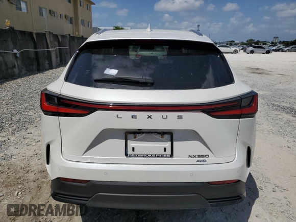 2024 Lexus NX 350 Premium z VIN JTJGGCEZ8R2011040, wystawiony jako Copart lot #51504025 z przebiegiem 15 757 mil mil oraz Nie do naprawy • Non repairable. Historia ofert i sprzedaży dostępna na DreamBid. Obrazek 6.