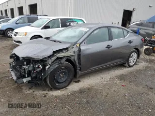 2024 Nissan Sentra S z VIN 3N1AB8BVXRY361554, wystawiony jako Copart lot #59123075 z przebiegiem 31 mil mil oraz Szkoda całkowita • Salvage title. Historia ofert i sprzedaży dostępna na DreamBid. Obrazek 1.