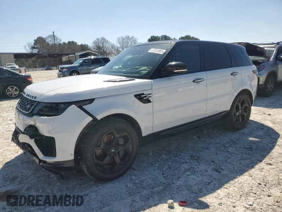 2020 Land Rover Range Rover Sport with VIN SALWR2RY2LA893381, listed as a Copart auction lot 47551885 with 63,252 mi miles and Salvage Title. Bid and sale history available at DreamBid. Image 1.