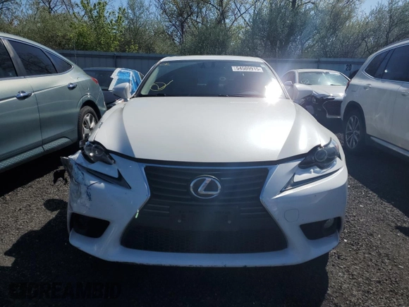 2014 Lexus IS 250 z VIN JTHCF1D21E5012941, wystawiony jako Copart lot #54509915 z przebiegiem 125 233 mil mil oraz Szkoda całkowita • Salvage title. Historia ofert i sprzedaży dostępna na DreamBid. Obrazek 5.