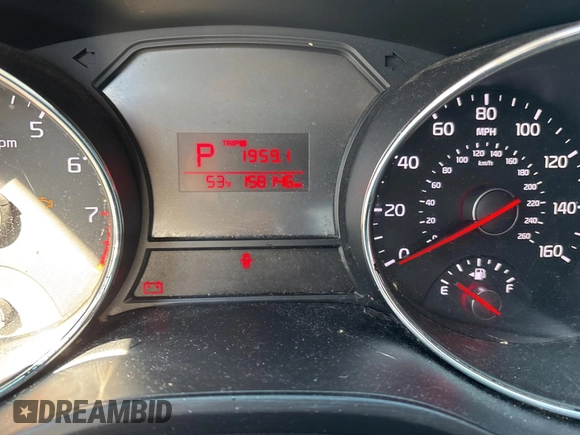2017 Kia Sedona L with VIN KNDMA5C19H6282891, listed as a Copart auction lot 48910585 with 158,146 mi miles and Clean Title. Bid and sale history available at DreamBid. Image 8.