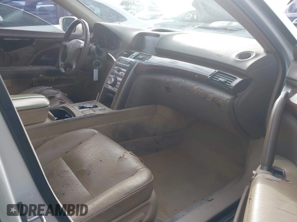 2006 Acura RL z VIN JH4KB16546C002058, wystawiony jako IAAI lot #41286711 z przebiegiem 297 234 mil mil oraz . Historia ofert i sprzedaży dostępna na DreamBid. Obrazek 5.