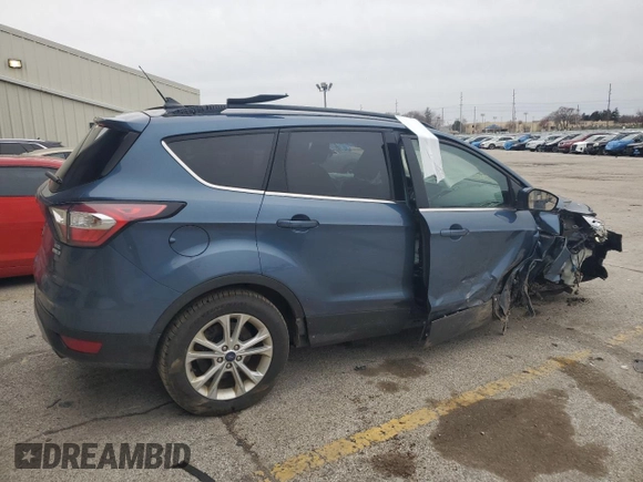2019 Ford Escape SEL with VIN 1FMCU9HD1JUC78022, listed as a Copart auction lot 51519195 with 57,384 mi miles and Salvage Title. Bid and sale history available at carsss.com. Image 3.