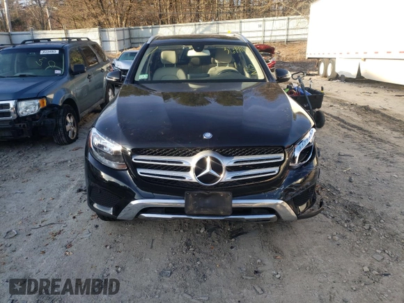 2016 Mercedes-Benz GLC with VIN WDC0G4KB1GF087846, listed as a Copart auction lot 36491613 with 50,589 mi miles. Bid and sale history available at carsss.com. Image 5.