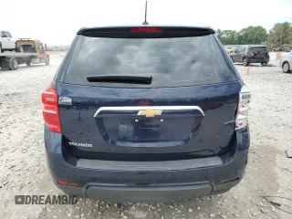 2017 Chevrolet Equinox LS with VIN 2GNALBEK0H1538268, listed as a Copart auction lot 53092755 with 137,317 mi miles and Salvage Title. Bid and sale history available at carsss.com. Image 6.