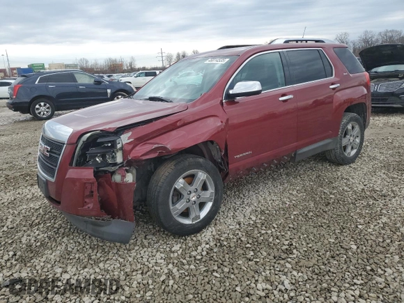 2012 GMC Terrain SLT-2 with VIN 2GKFLWE55C6316986, listed as a Copart auction lot 46814535 with 205,832 mi miles and Salvage Title. Bid and sale history available at DreamBid. Image 1.