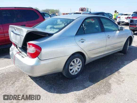2004 Toyota Camry LE with VIN 4T1BE32KX4U903650, listed as a IAAI auction lot 41966050 with 193,795 mi miles and . Bid and sale history available at DreamBid. Image 4.