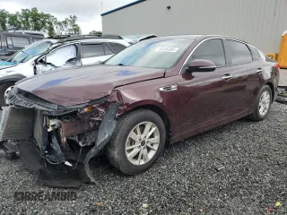 2018 Kia Optima LX z VIN 5XXGT4L35JG223444, wystawiony jako Copart lot #58496305 z przebiegiem 94 784 mil mil oraz Szkoda całkowita • Salvage title. Historia ofert i sprzedaży dostępna na DreamBid. Obrazek 1.