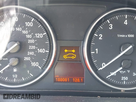 2008 BMW 3 Series 335i with VIN WBAWB73588P041772, listed as a IAAI auction lot 42277136 with 188,081 mi miles and . Bid and sale history available at DreamBid. Image 7.