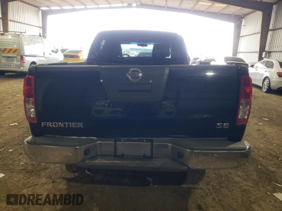 2007 Nissan Frontier SE with VIN 1N6AD09U27C409282, listed as a Copart auction lot 89402925 with 115,746 mi miles and Salvage title. Bid and sale history available at DreamBid. Image 6.