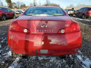 2005 Infiniti G35 Coupe with VIN JNKCV54E35M409366, listed as a Copart auction lot 84870134 with 100,828 mi miles and Salvage Title. Bid and sale history available at carsss.com. Image 6.