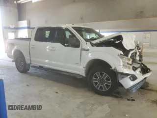 2016 Ford F-150 XLT with VIN 1FTEW1EG7GFD11982, listed as a Copart auction lot 62224995 with 136,187 mi miles and Salvage title. Bid and sale history available at DreamBid. Image 4.