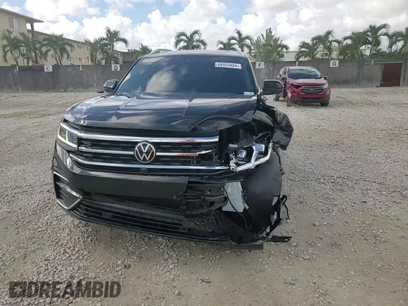 2023 Volkswagen Atlas SEL Premium R-Line z VIN 1V2FR2CA1PC501812, wystawiony jako Copart lot #68935884 z przebiegiem 42 736 mil mil oraz Szkoda całkowita • Salvage title. Historia ofert i sprzedaży dostępna na DreamBid. Obrazek 14.