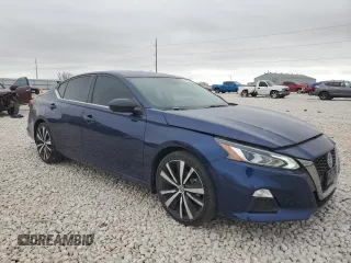 2021 Nissan Altima 2.5 SR with VIN 1N4BL4CV8MN383991, listed as a Copart auction lot 48206975 with 74,567 mi miles and Salvage Title. Bid and sale history available at carsss.com. Image 4.