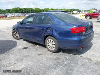 2014 Volkswagen Jetta Sedan S with VIN 3VW2K7AJ9EM391783, listed as a IAAI auction lot 41623537 with 181,097 mi miles. Bid and sale history available at carsss.com. Image 3.