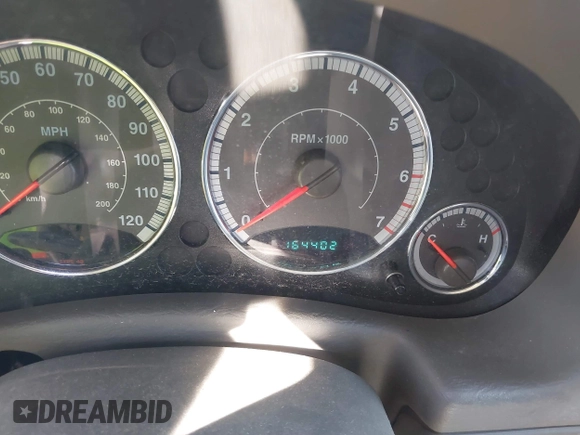 2005 Jeep Liberty Limited with VIN 1J4GK58K65W542553, listed as a IAAI auction lot 41666155 with 164,402 mi miles. Bid and sale history available at carsss.com. Image 7.