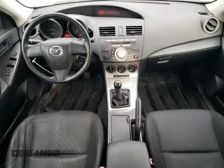 2011 Mazda 3 GX with VIN JM1BL1KF6B1397122, listed as a Copart auction lot 80616184 with 377,342 mi miles and Salvage Title. Bid and sale history available at carsss.com. Image 8.